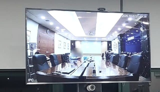 기업 전국 지사 화상회의 · 네트워크 현장
