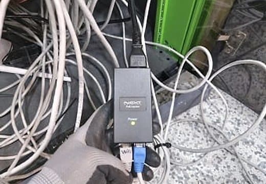 장비 설치 현장