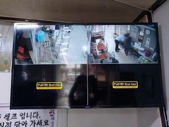 [부산] 진구 식당 CCTV설치 공사 사진 8