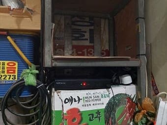 [부산] 사상 시장 CCTV설치 / 가게 CCTV설치 사진 8