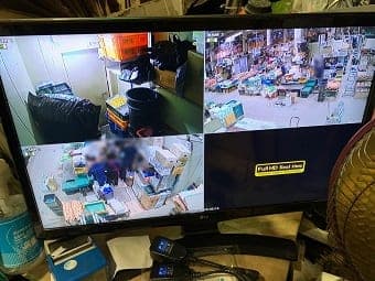 [부산] 사상 시장 CCTV설치 / 가게 CCTV설치 사진 9
