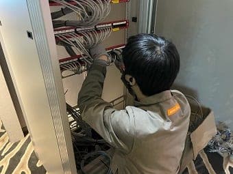 [부산] 광안리 호텔 서버이전 / 호텔 통신랙이설 / 호텔 랜공사 사진 8