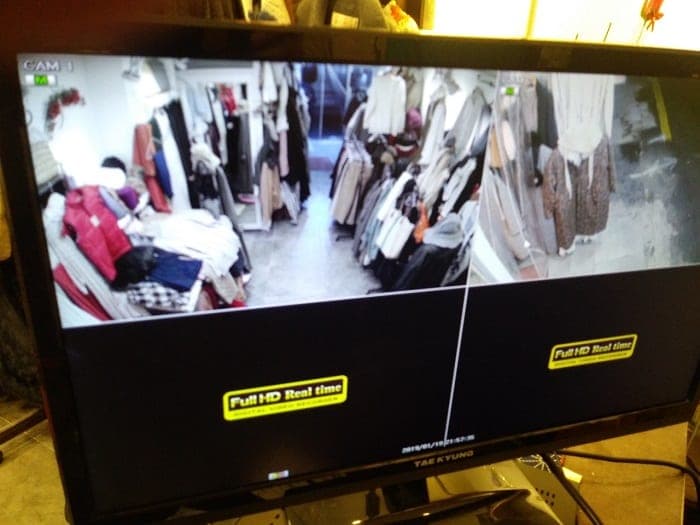 [부산] 남포동 옷가게CCTV설치 사진 4