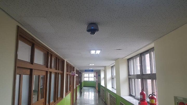 [부산] 해운대 부흥고등학교 안심카메라 설치 사진 1