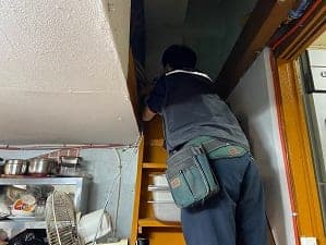 [부산] 동래 반찬 가게CCTV 설치공사 사진 3