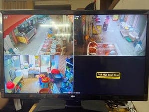 [부산] 동래 반찬 가게CCTV 설치공사 사진 6