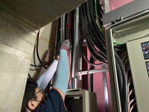 [부산] 정관 오피스텔 CCTV설치 공사 1일차 사진 4
