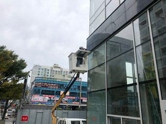 [부산] 정관 오피스텔 외부CCTV설치 공사 2일차 사진 4