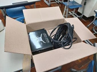 [부산] 해운대 학교 빔프로젝터 설치 사진 4