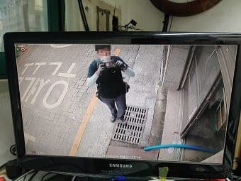 [부산] 북구 빌딩 CCTV설치 공사 사진 5