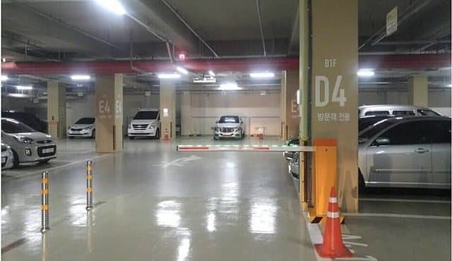 아파트 지하주차장 차량번호인식 시스템 현장